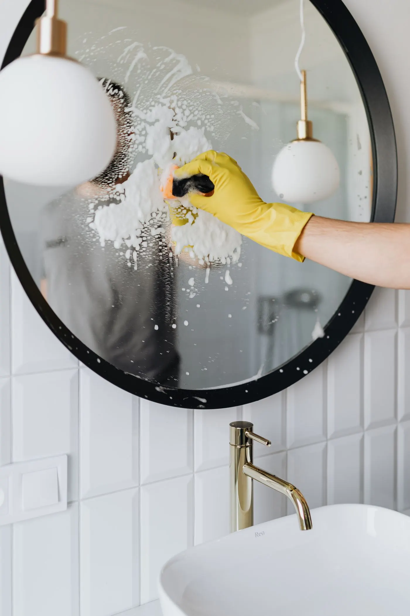 Nettoyage d’un miroir