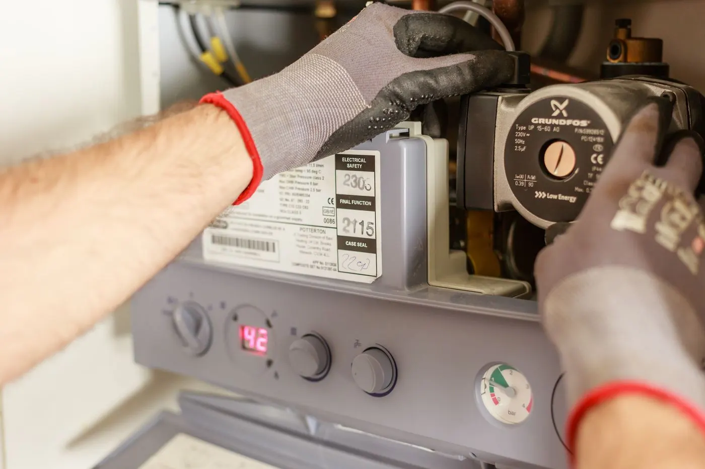 Réglage d’un circulateur sur une installation de chauffage